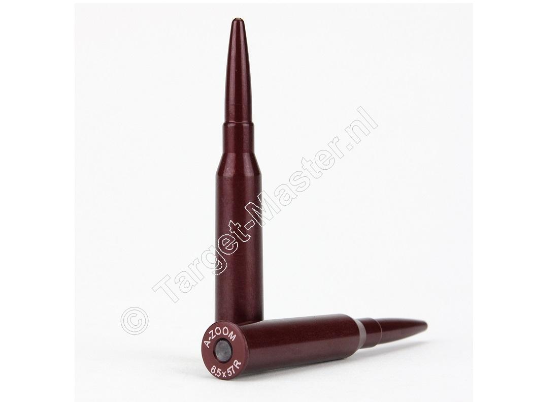 A-Zoom SNAP-CAPS 6.5x57R Safety Training Rounds package of 2.